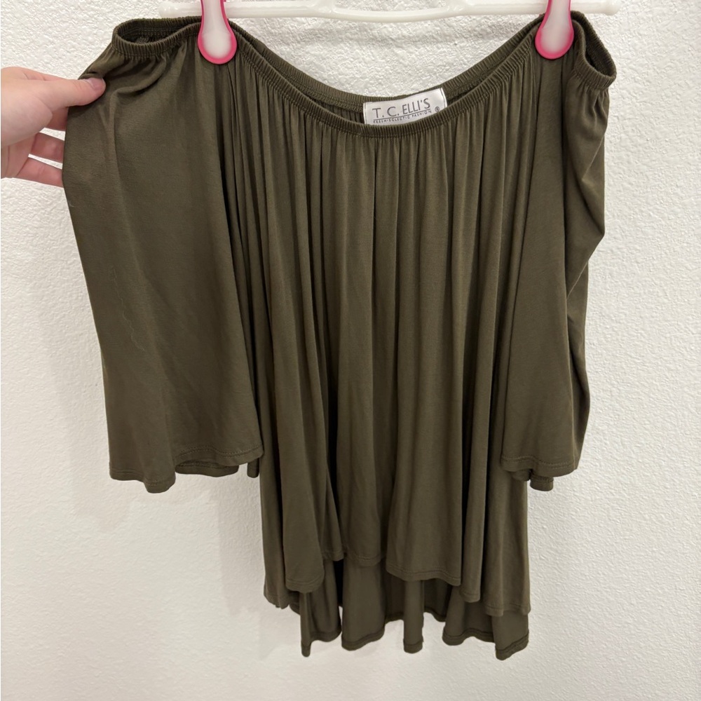 Off the Shoulder Flowy Top